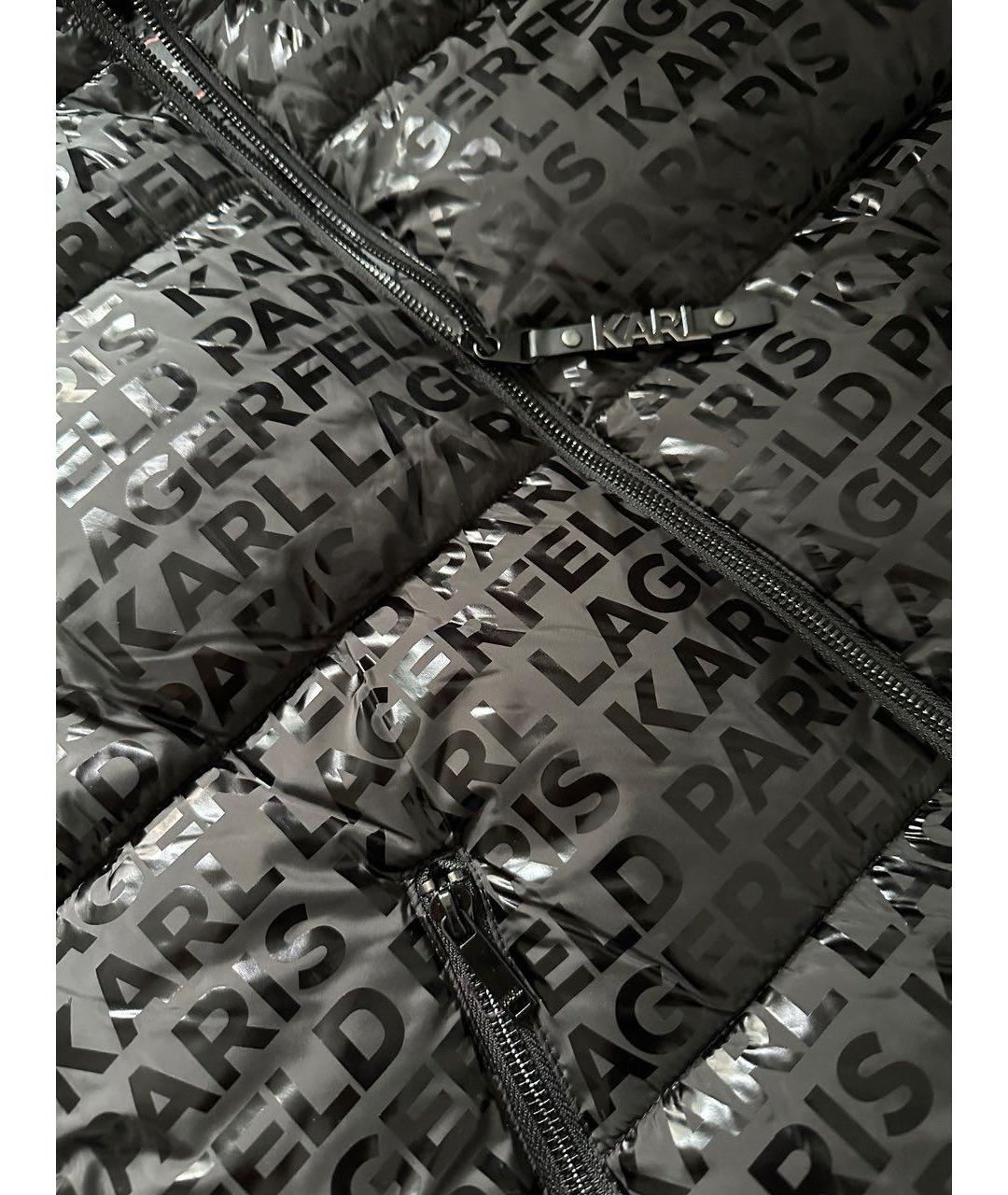 KARL LAGERFELD Черный жилет, фото 4