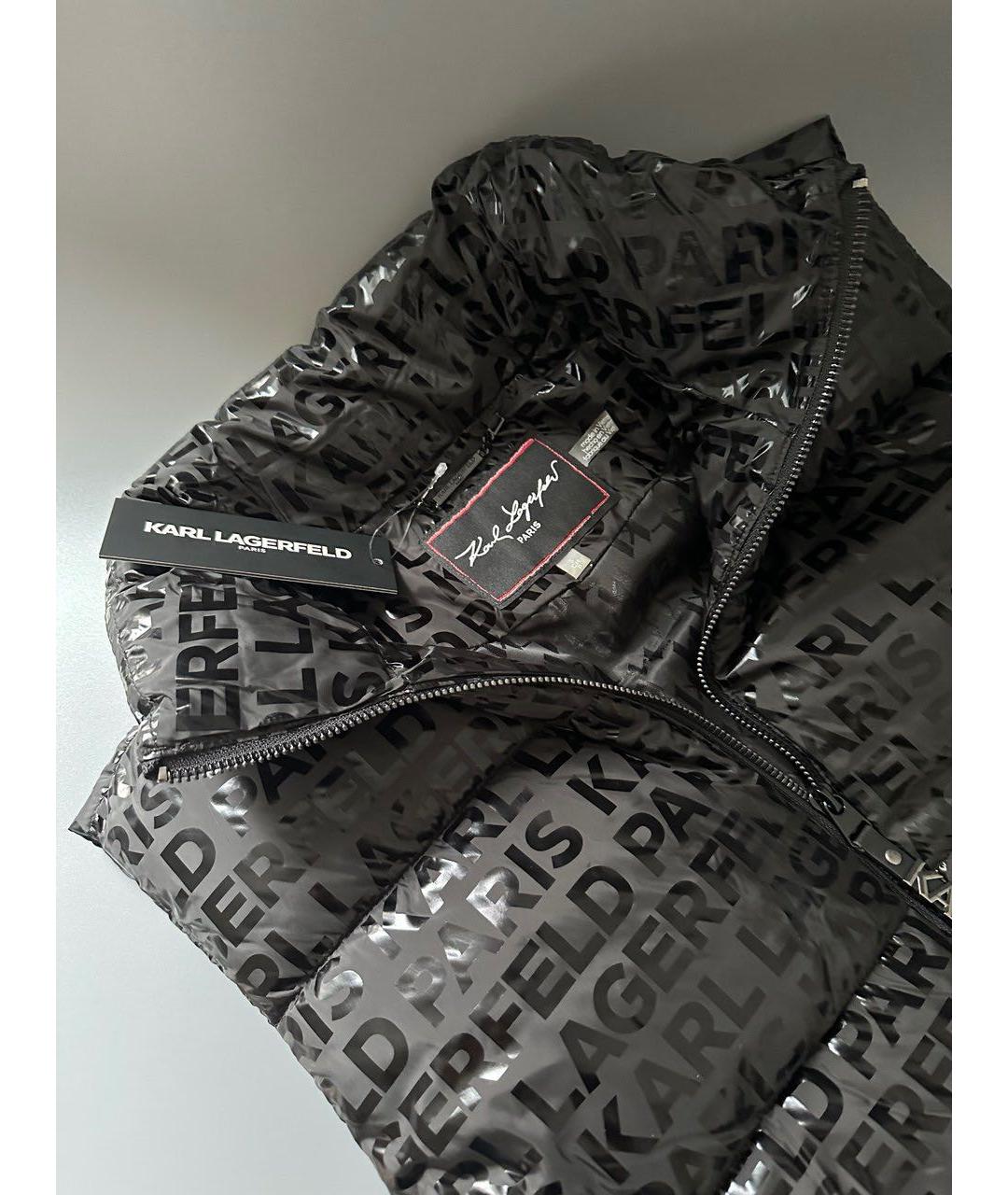 KARL LAGERFELD Черный жилет, фото 5