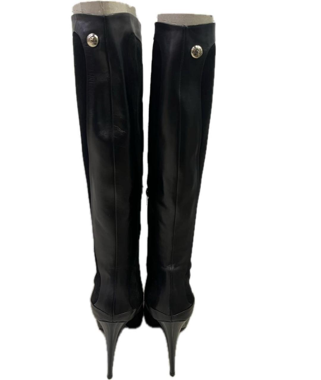 ICEBERG Черные замшевые сапоги, фото 4