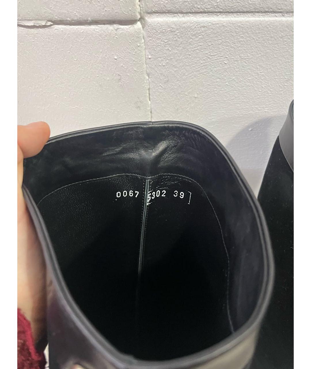 ICEBERG Черные замшевые сапоги, фото 5