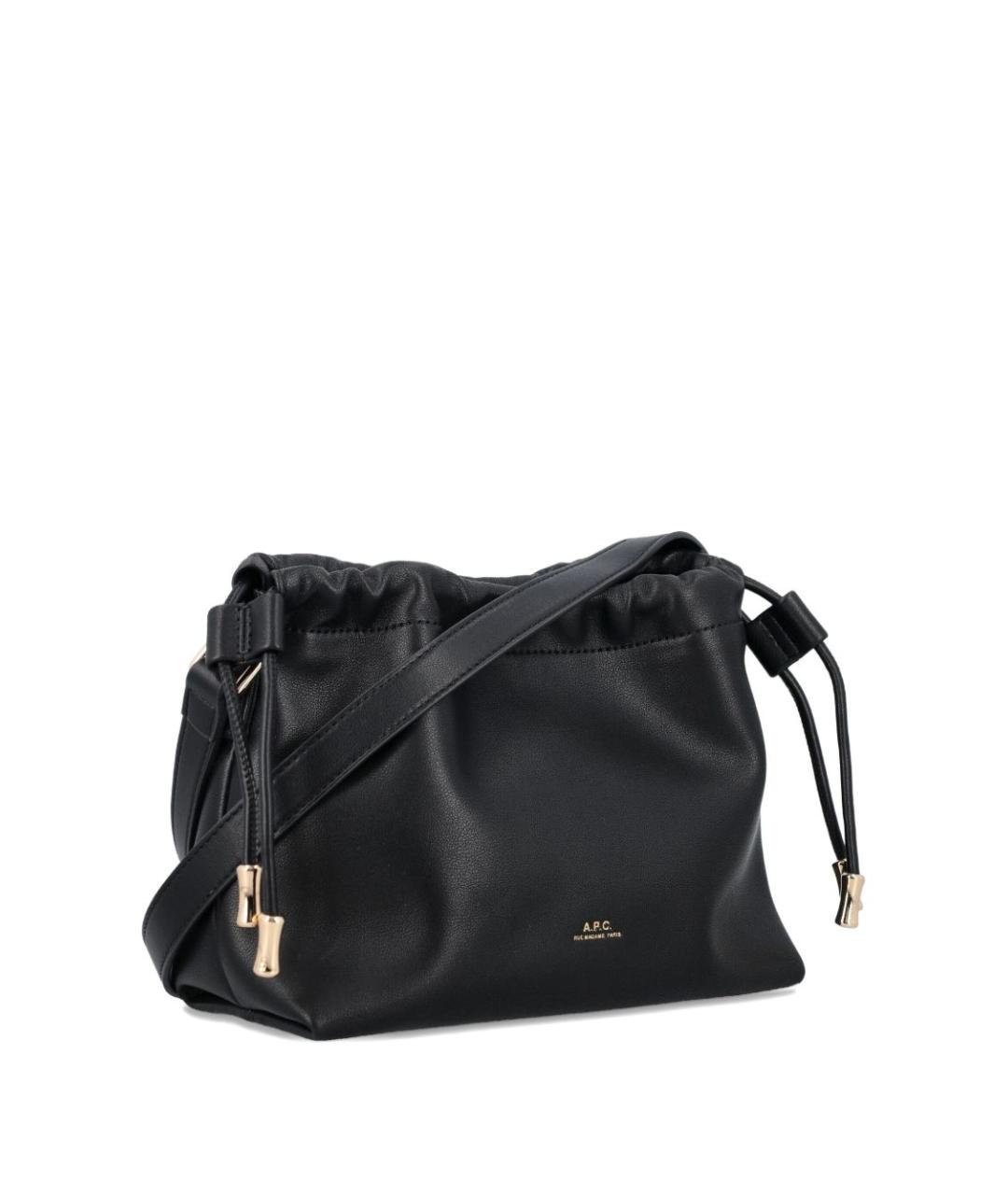 A.P.C. Черная сумка через плечо, фото 2