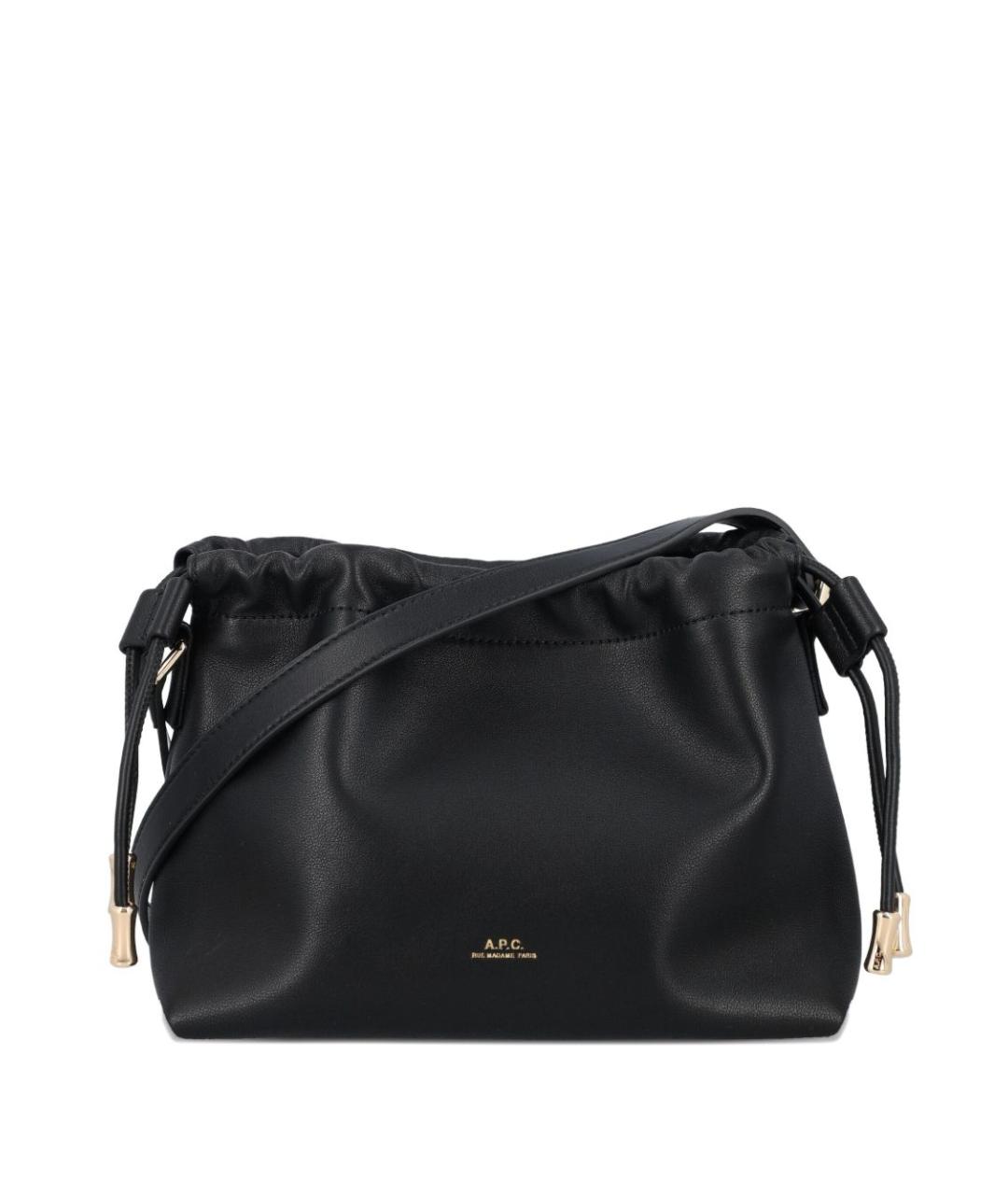 A.P.C. Черная сумка через плечо, фото 1