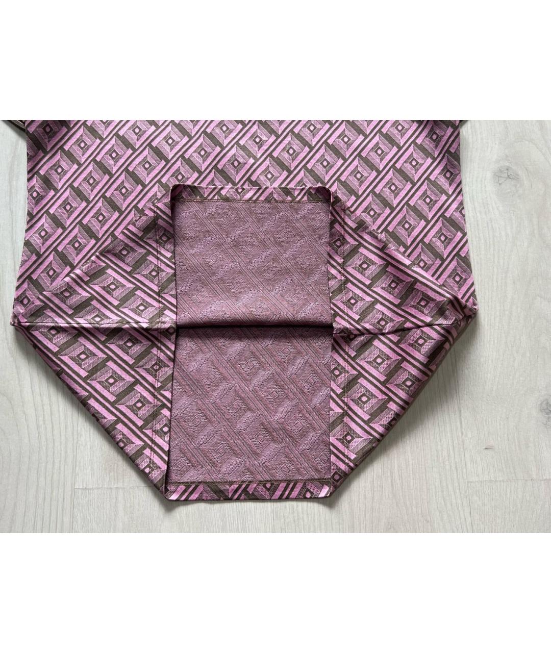 VERSACE Мульти хлопковое поло с коротким рукавом, фото 4