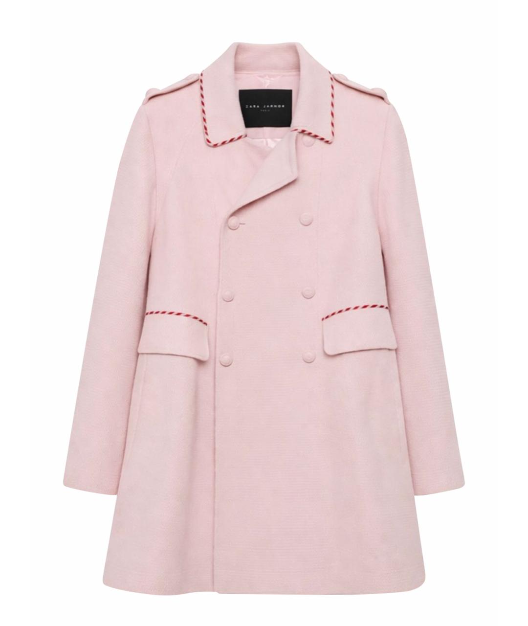 Tara Jarmon Розовый хлопковый жакет/пиджак, фото 5