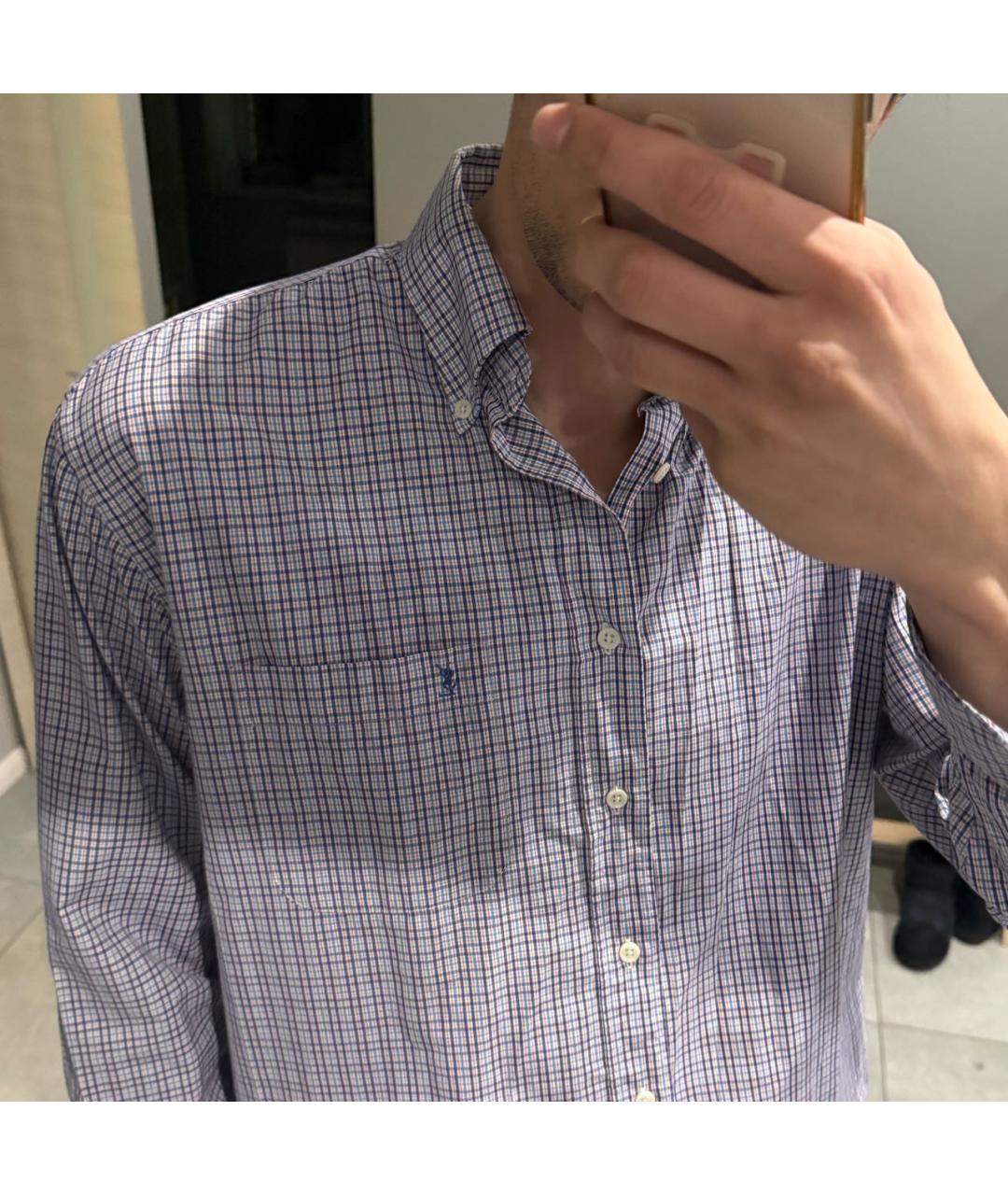 SAINT LAURENT Мульти хлопко-полиэстеровая кэжуал рубашка, фото 3