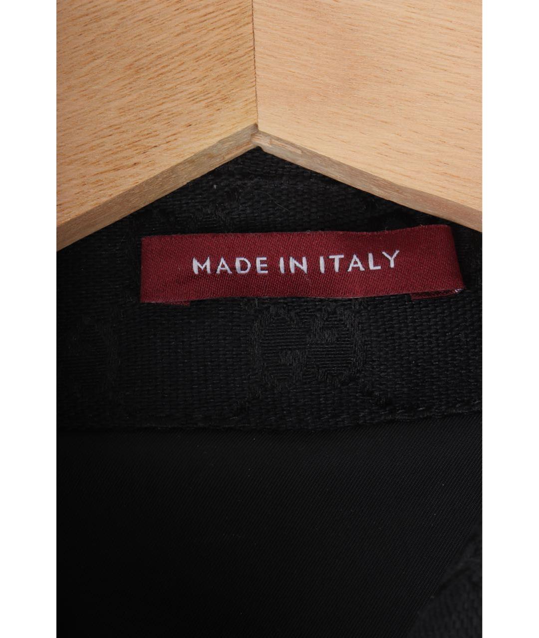 GUCCI Черная хлопковая куртка, фото 7