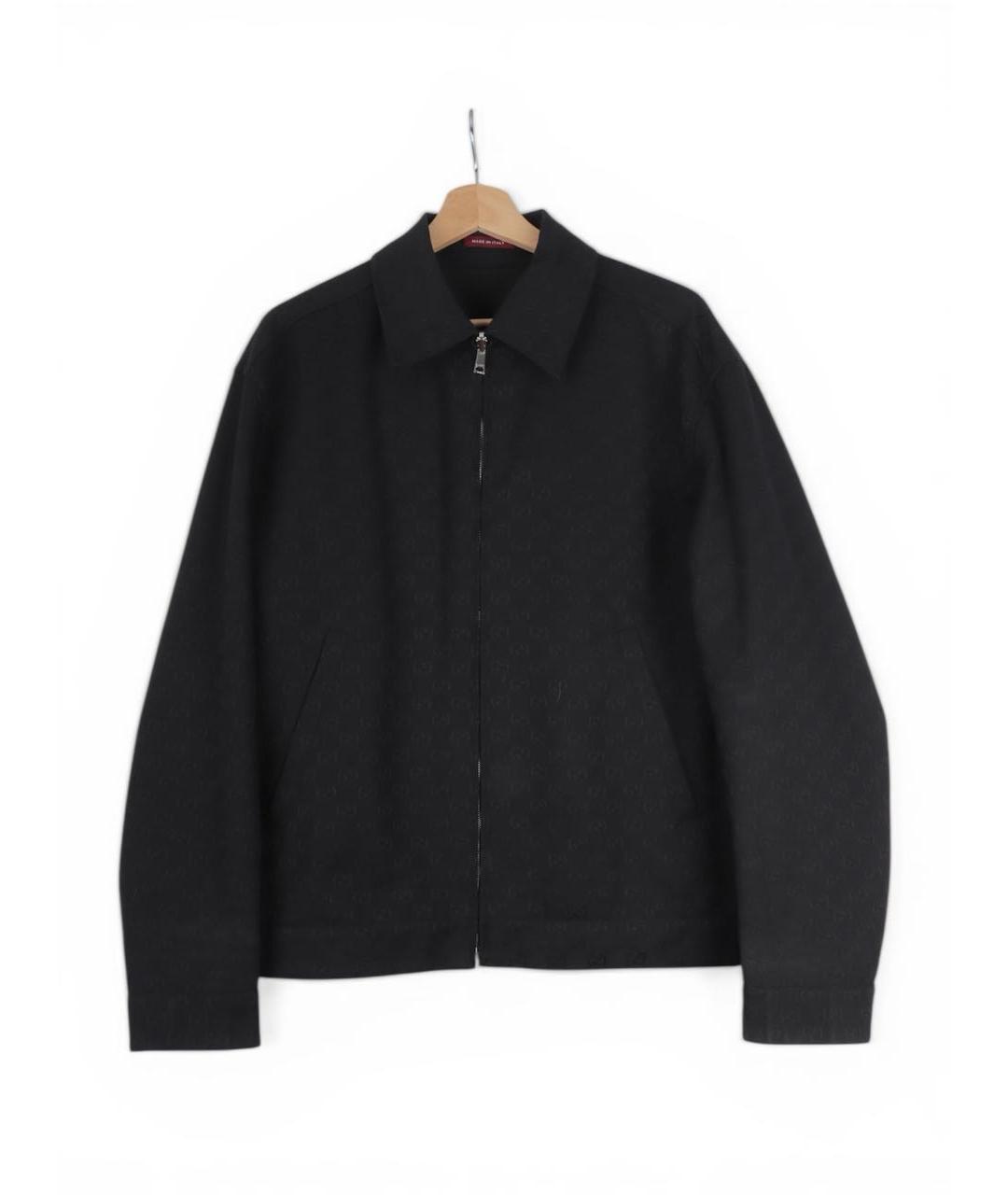 GUCCI Черная хлопковая куртка, фото 9