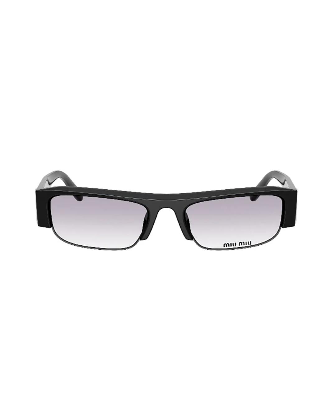 MIU MIU Фиолетовые пластиковые солнцезащитные очки, фото 2