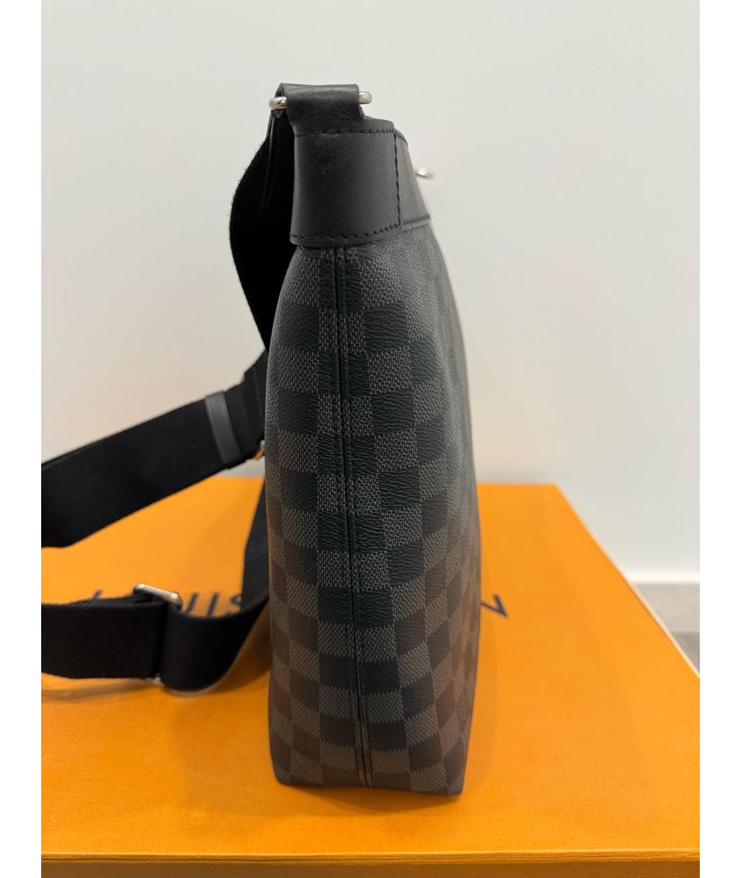 LOUIS VUITTON Черная сумка на плечо, фото 3