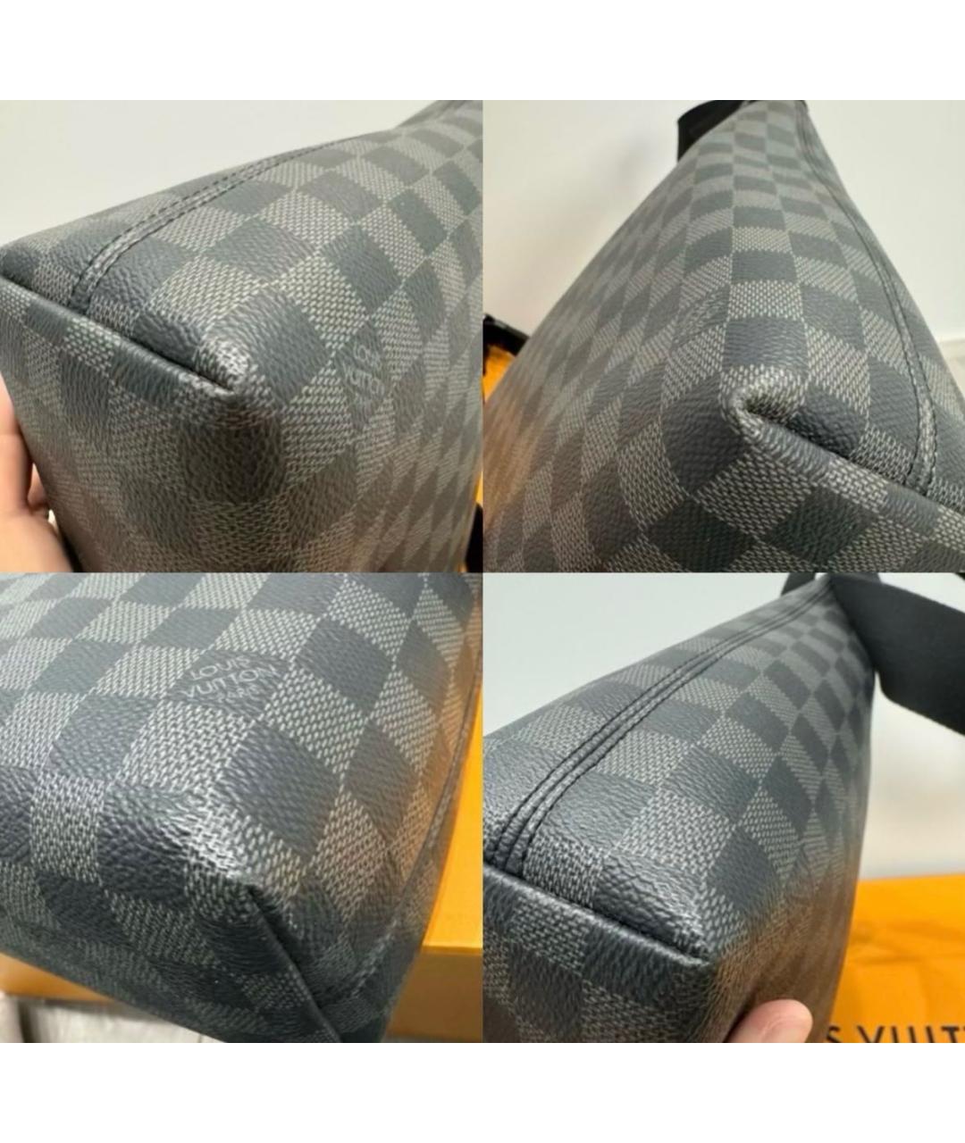 LOUIS VUITTON Черная сумка на плечо, фото 6