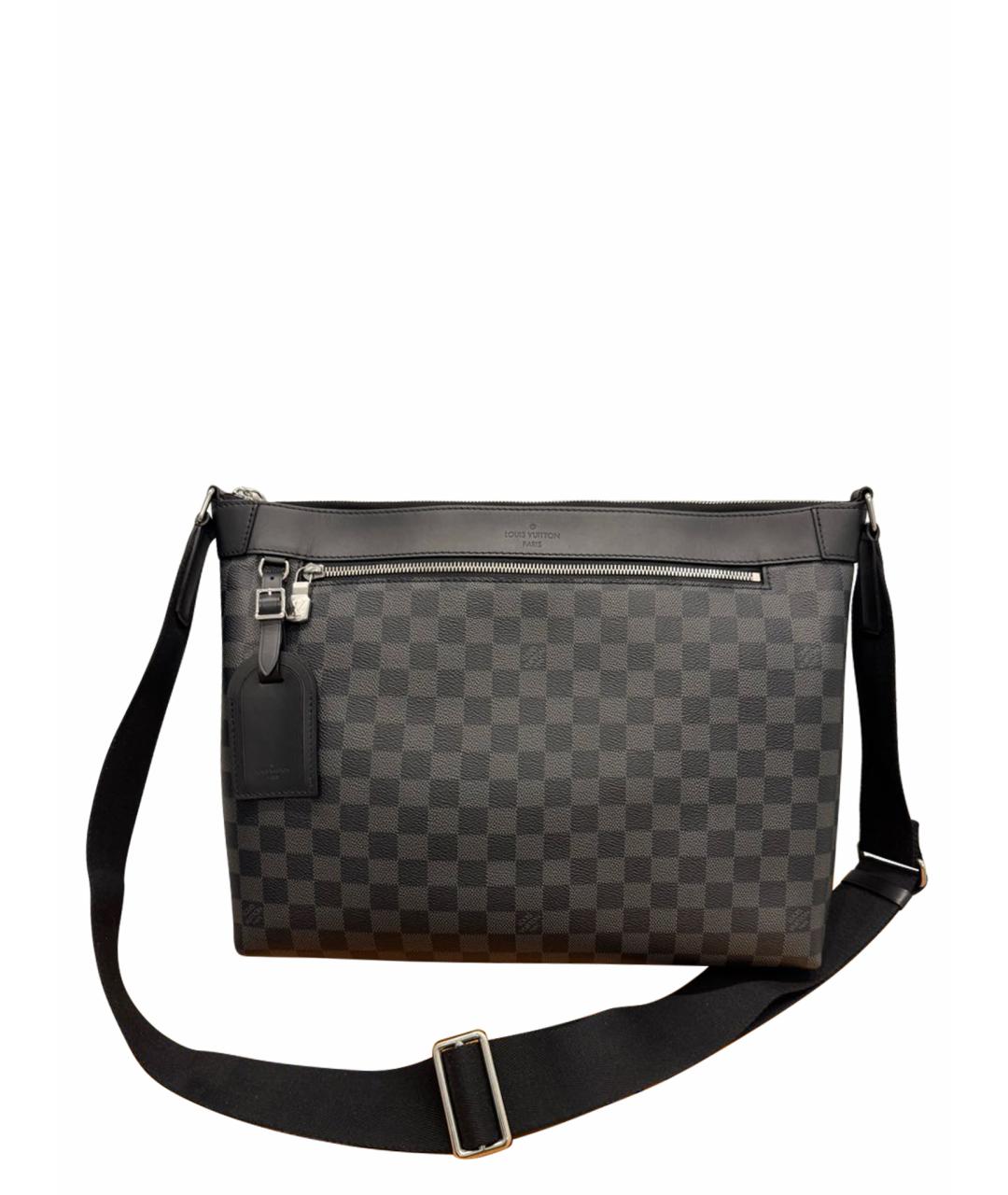 LOUIS VUITTON Черная сумка на плечо, фото 1