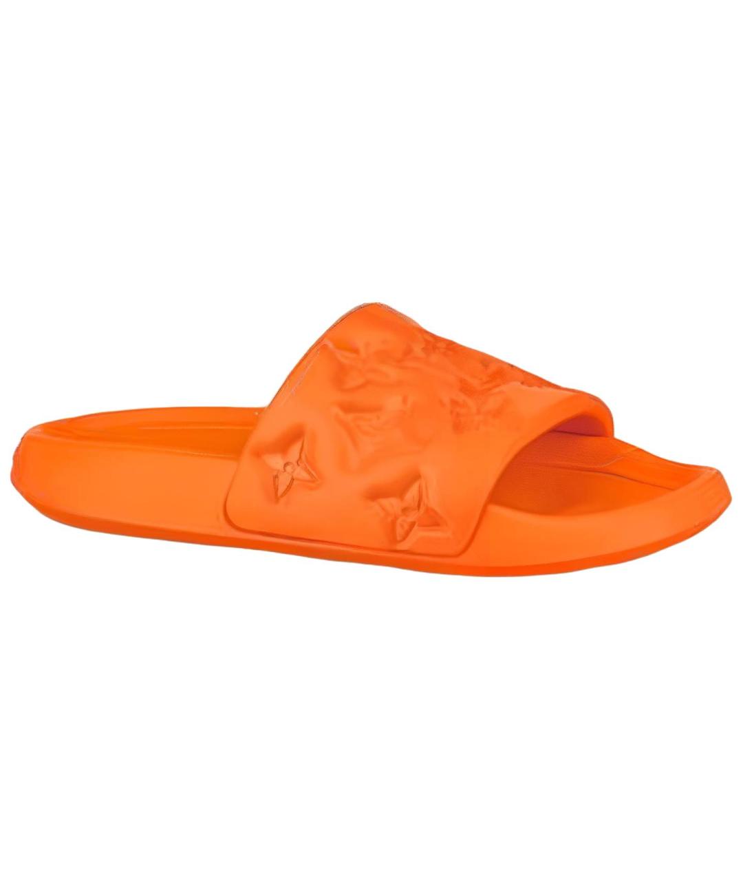 LOUIS VUITTON Оранжевое шлепанцы, фото 1
