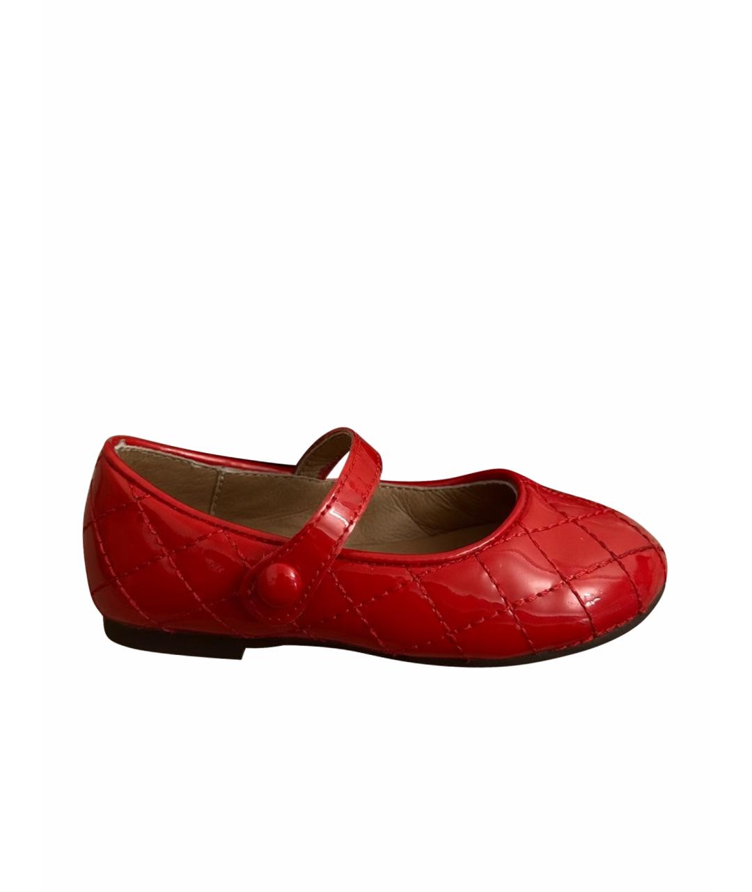 Age Of Innocence Красные балетки и туфли из лакированной кожи, фото 1