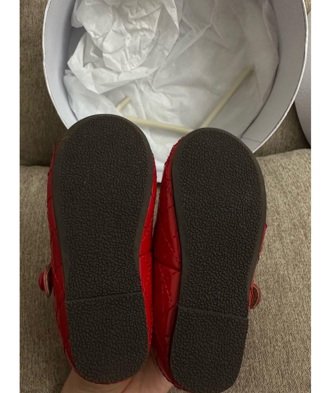 Age Of Innocence Красные балетки и туфли из лакированной кожи, фото 4