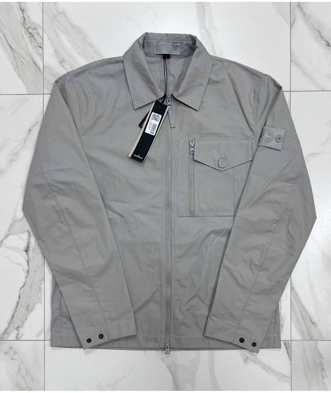 STONE ISLAND Серая куртка, фото 8