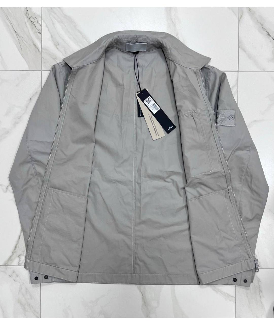 STONE ISLAND Серая куртка, фото 4