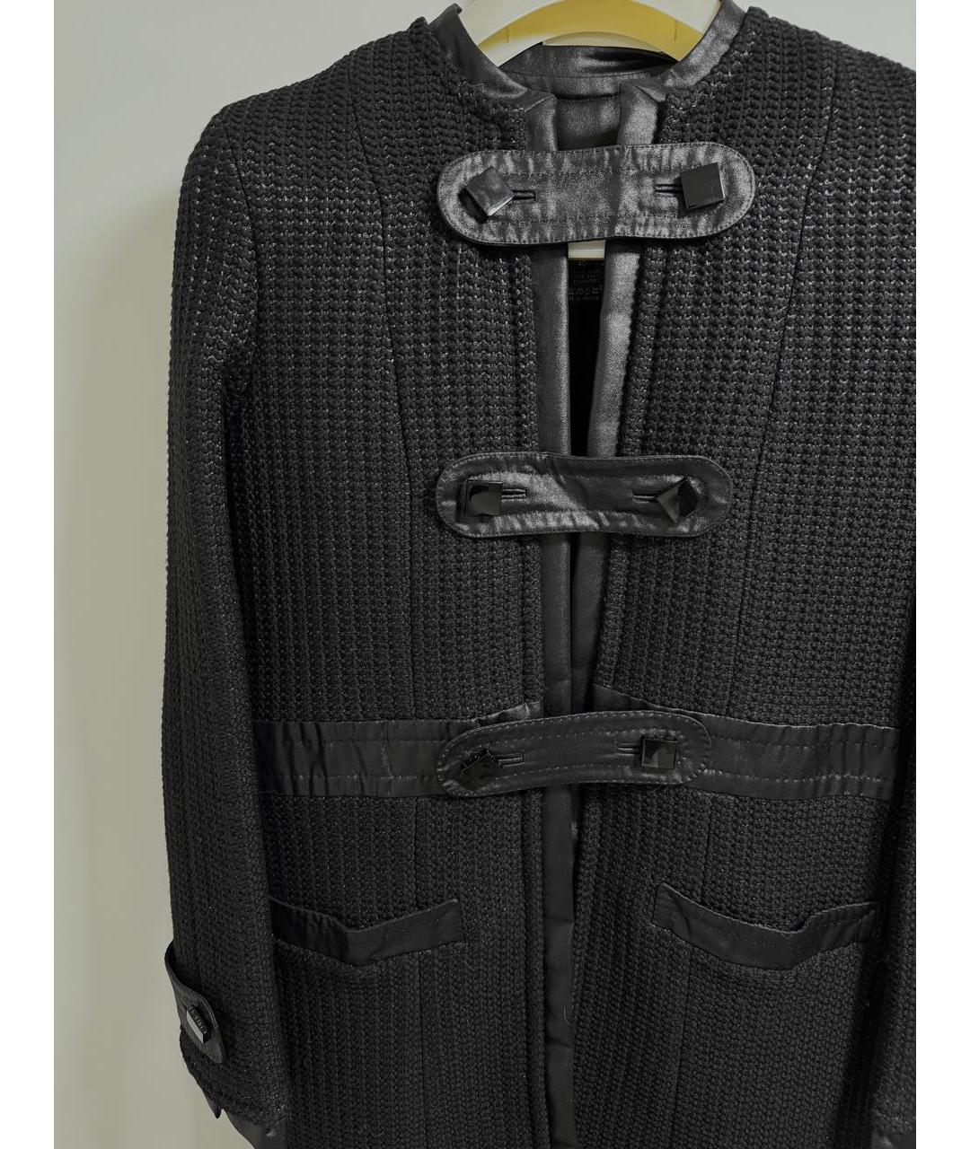 LOUIS VUITTON Черное шерстяное пальто, фото 5