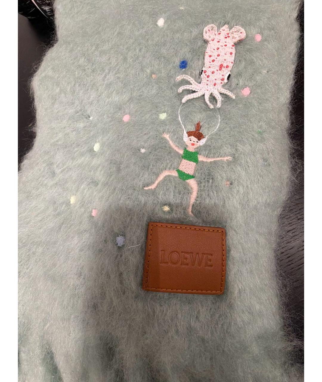 LOEWE Кашемировый шарф, фото 2