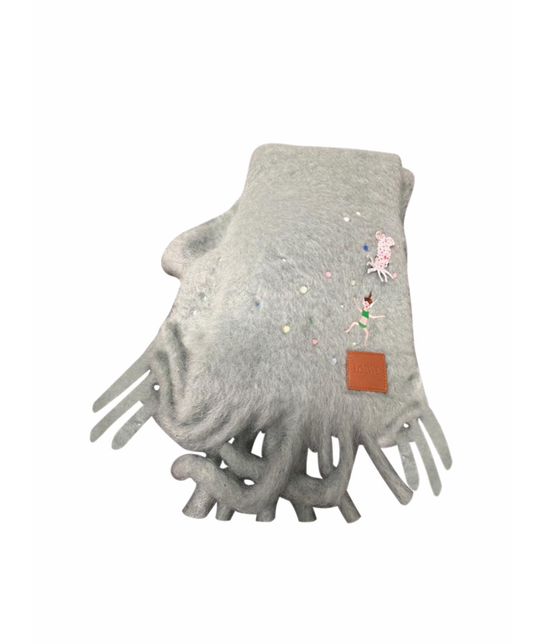 LOEWE Кашемировый шарф, фото 1