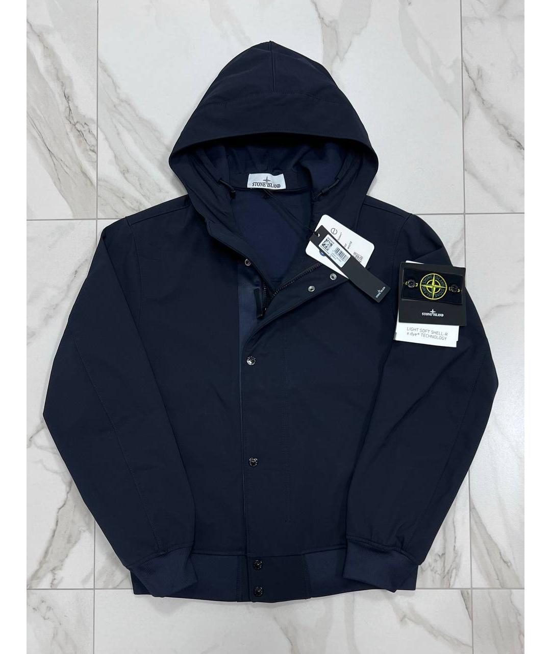 STONE ISLAND Темно-синяя куртка, фото 10