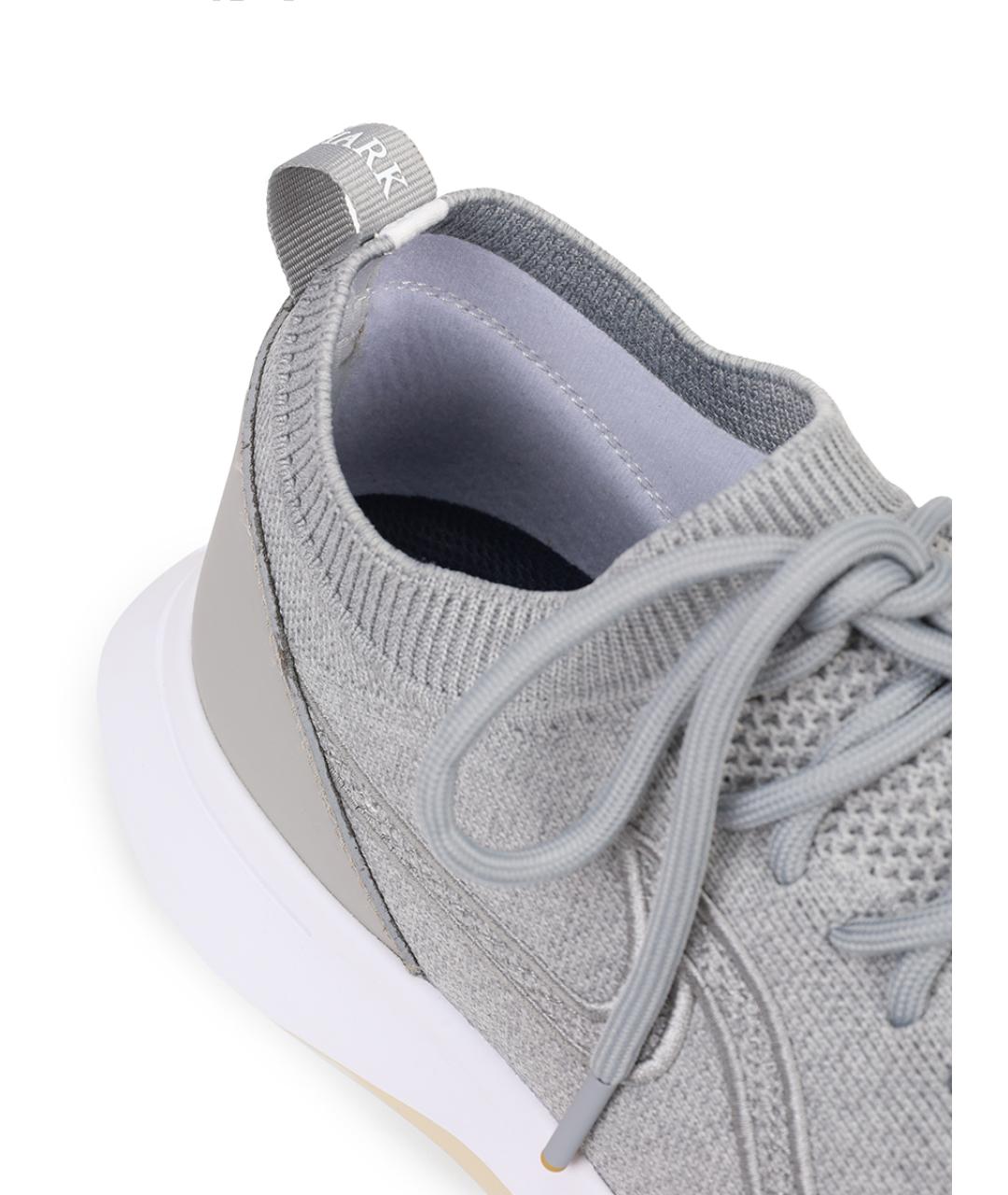 PAUL & SHARK Серые текстильные слипоны, фото 6