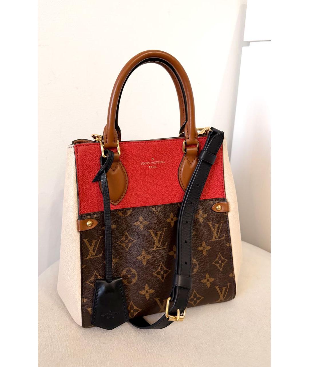 LOUIS VUITTON Мульти кожаная сумка с короткими ручками, фото 2