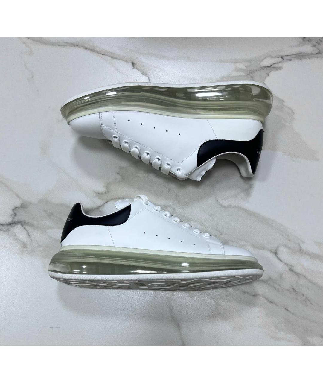 ALEXANDER MCQUEEN Белые низкие кроссовки / кеды, фото 3