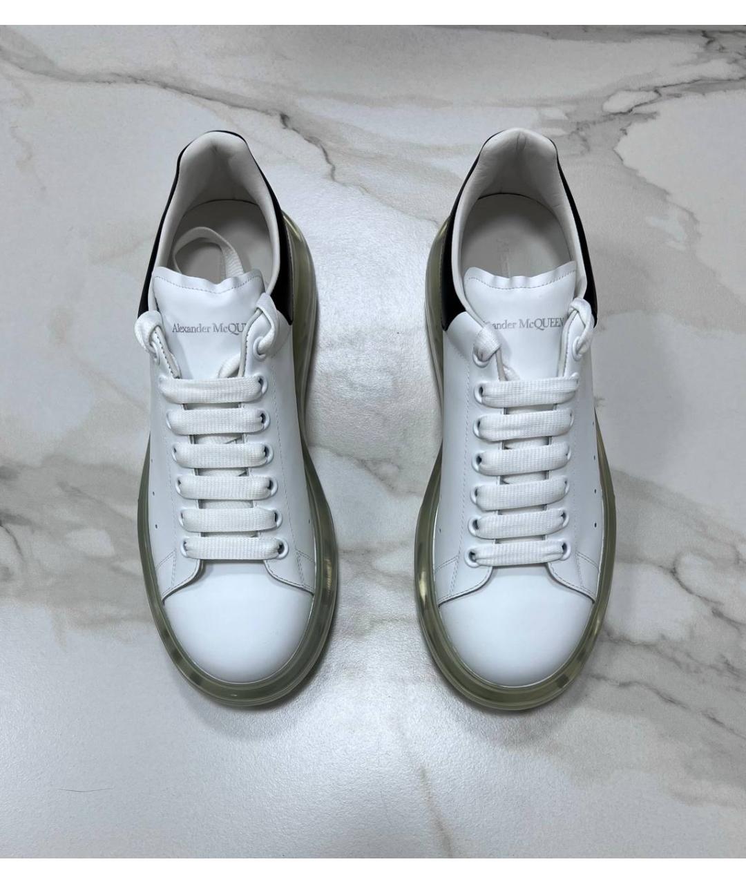 ALEXANDER MCQUEEN Белые низкие кроссовки / кеды, фото 2