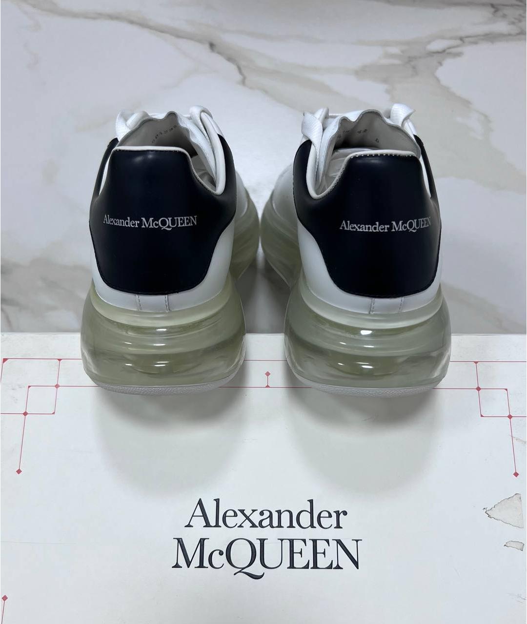 ALEXANDER MCQUEEN Белые низкие кроссовки / кеды, фото 4