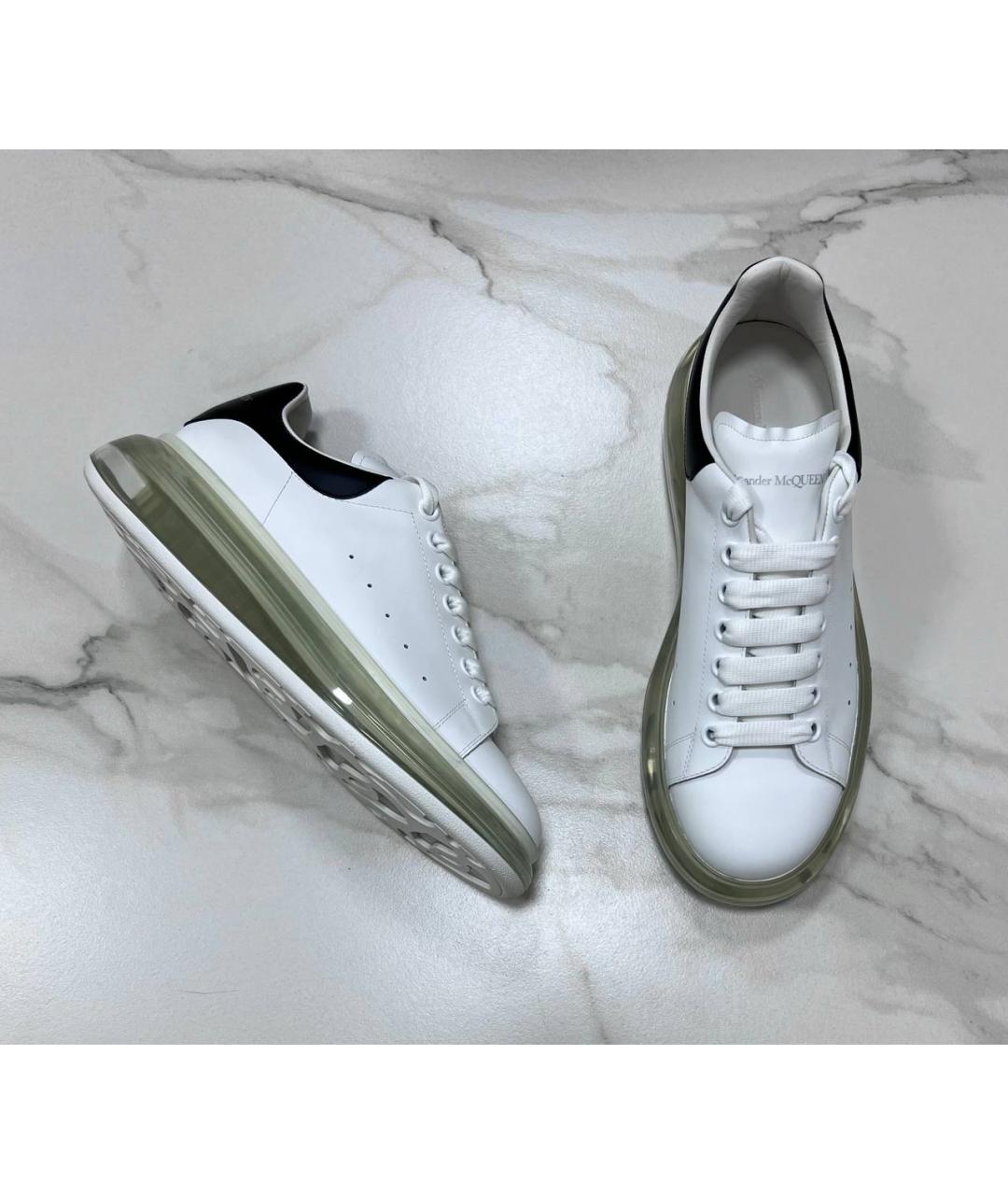 ALEXANDER MCQUEEN Белые низкие кроссовки / кеды, фото 7