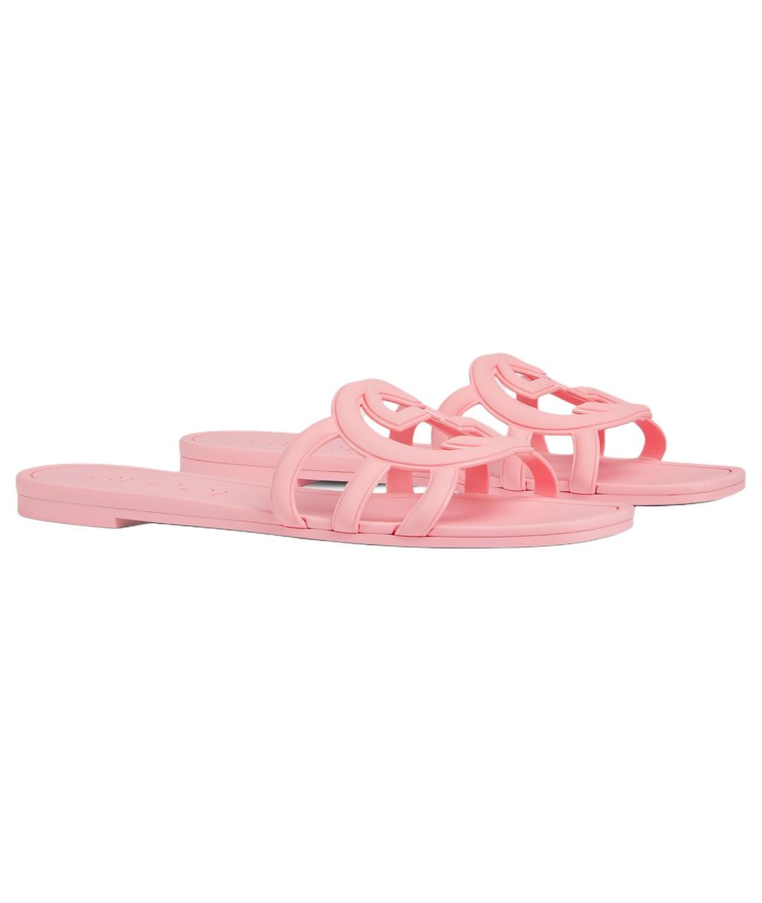 GUCCI Розовые шлепанцы, фото 2