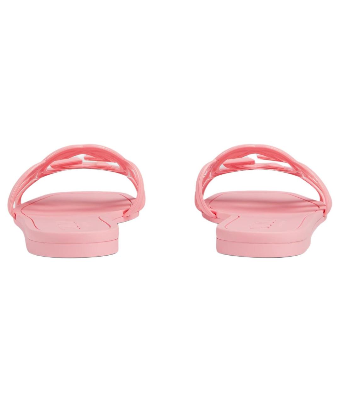 GUCCI Розовые шлепанцы, фото 4