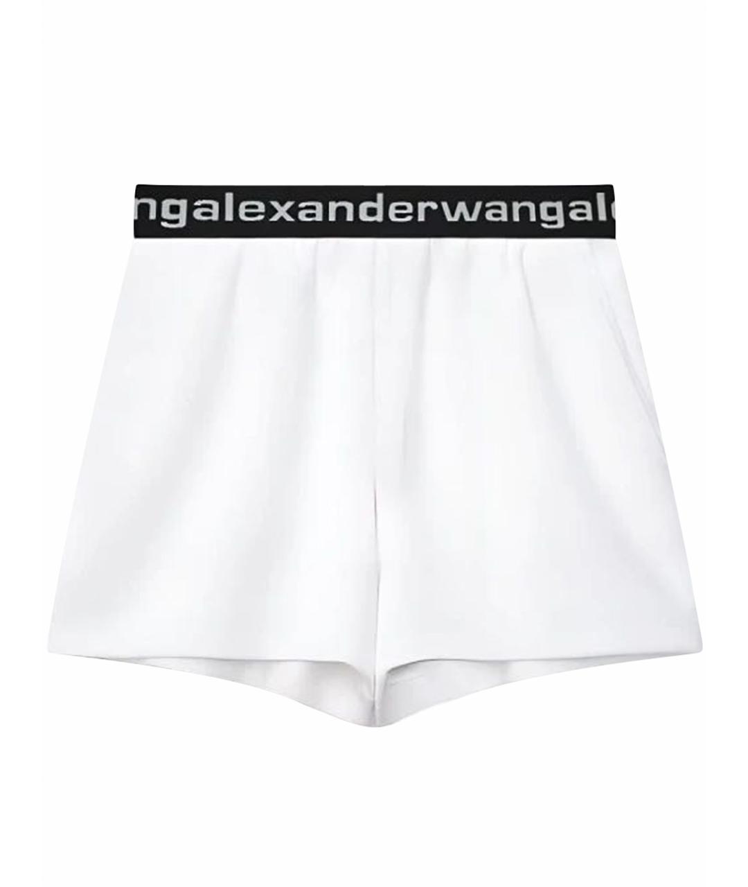 ALEXANDER WANG Белые велюровые шорты, фото 1