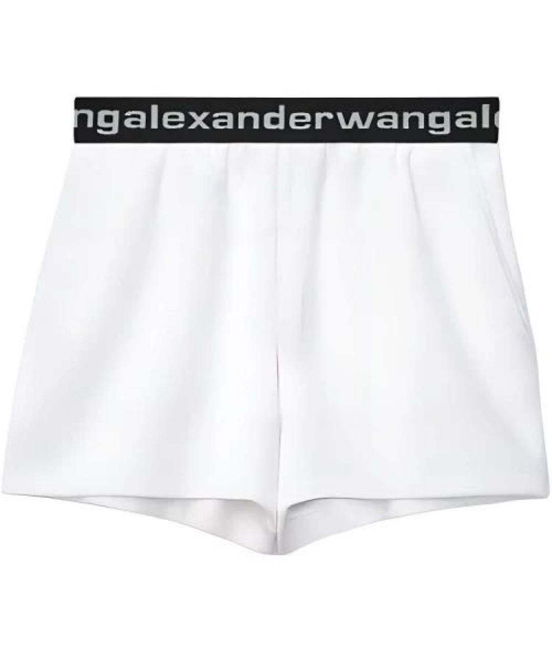 ALEXANDER WANG Белые велюровые шорты, фото 6