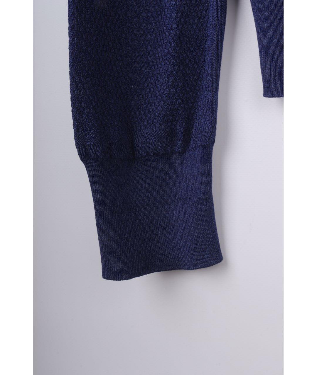 TOM FORD Темно-синий хлопковый джемпер / свитер, фото 4