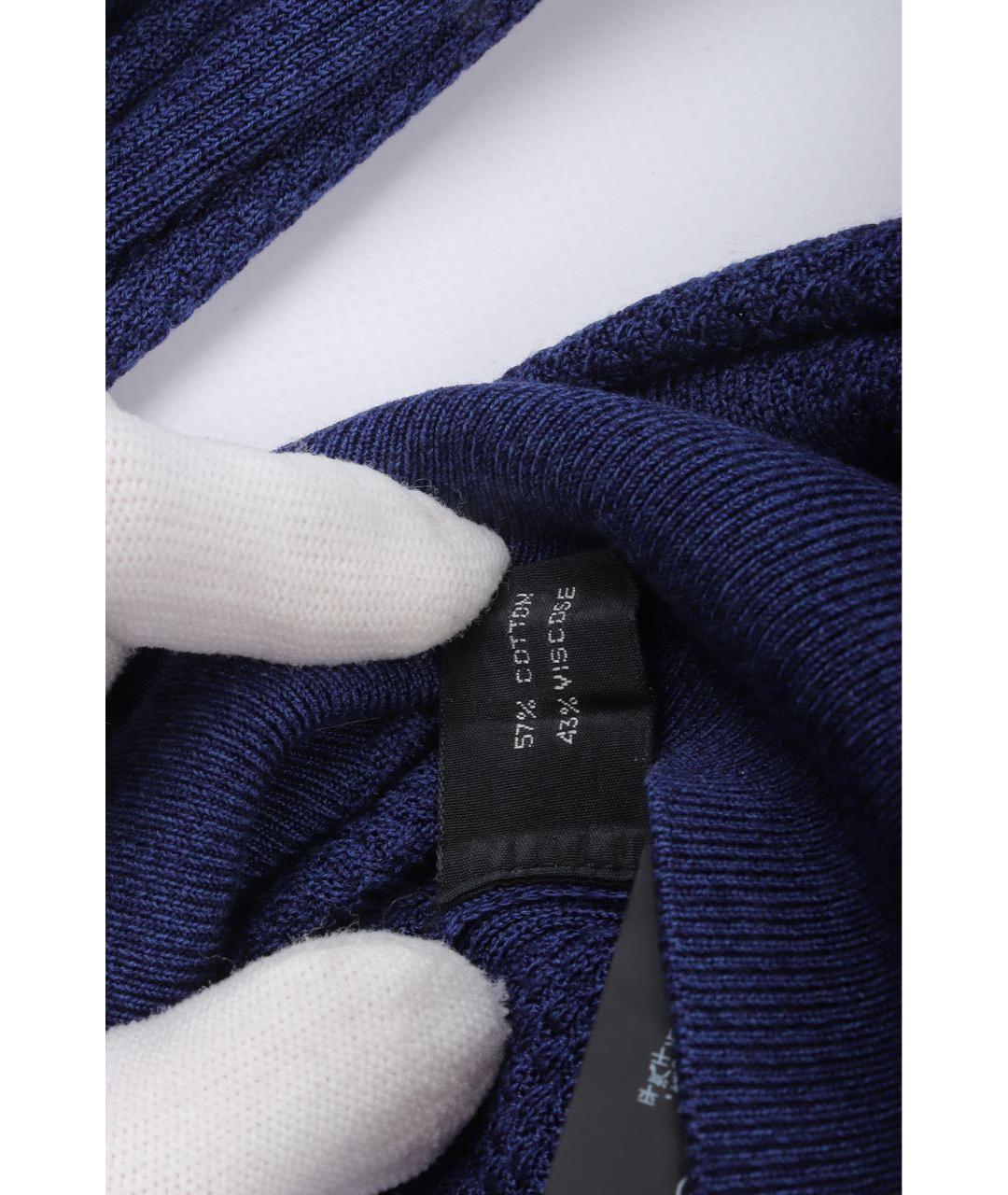 TOM FORD Темно-синий хлопковый джемпер / свитер, фото 6