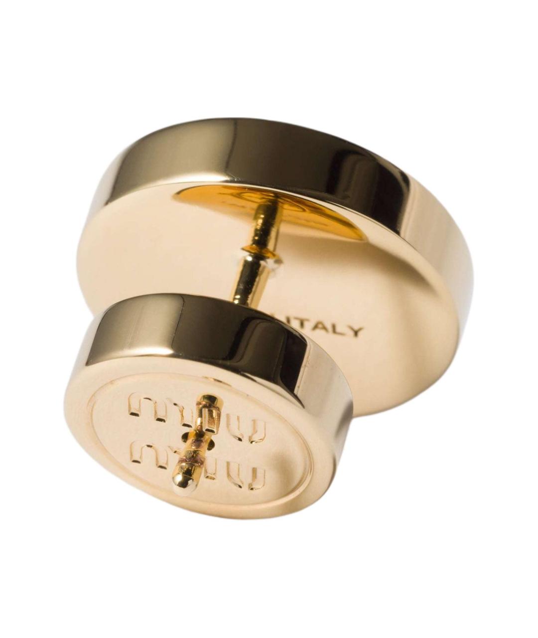 MIU MIU Голубые серьги, фото 2