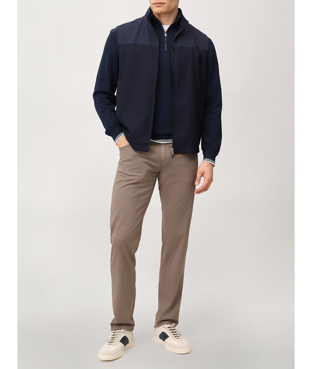 PAUL & SHARK Синий хлопковый джемпер / свитер, фото 2