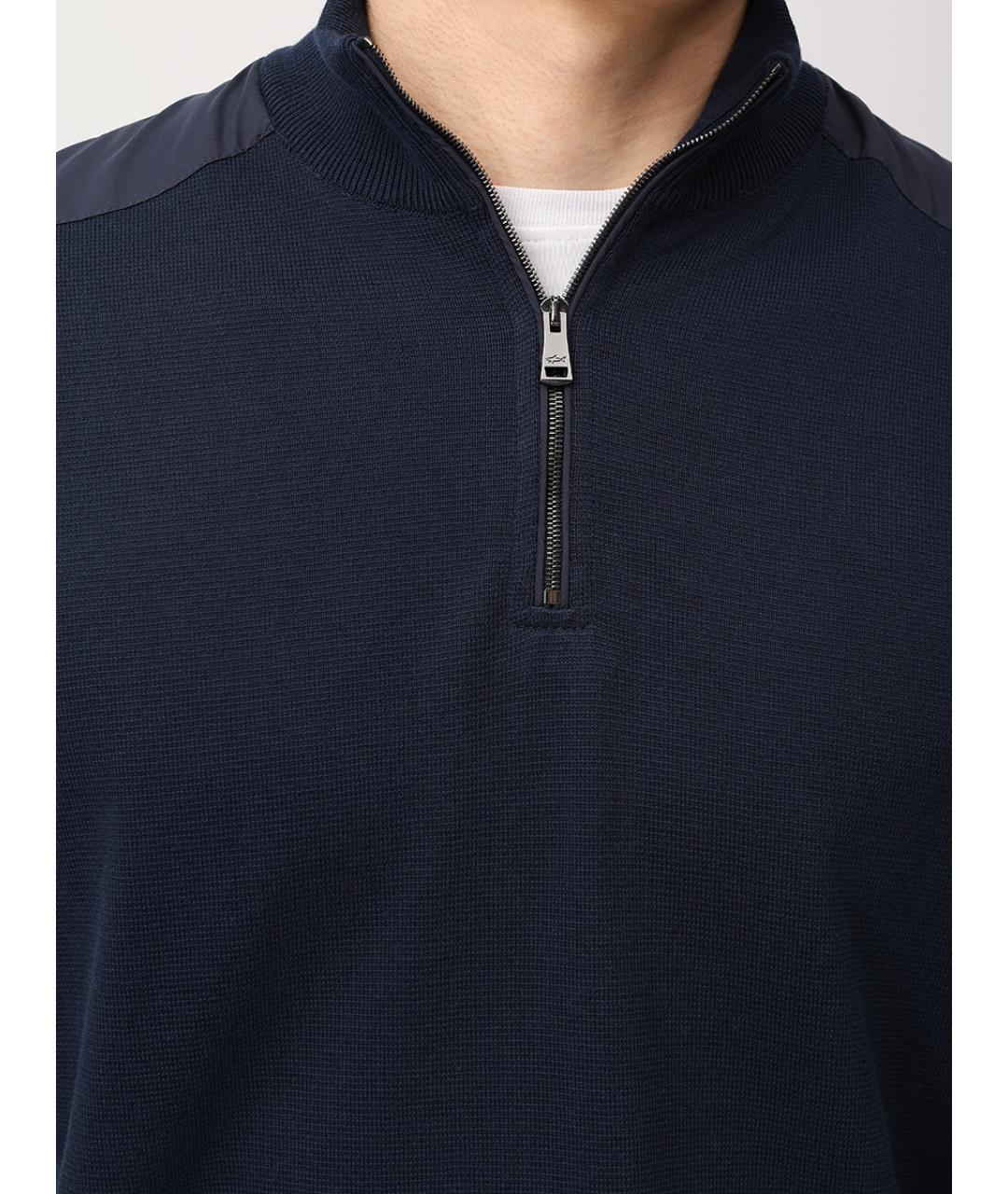 PAUL & SHARK Синий хлопковый джемпер / свитер, фото 5