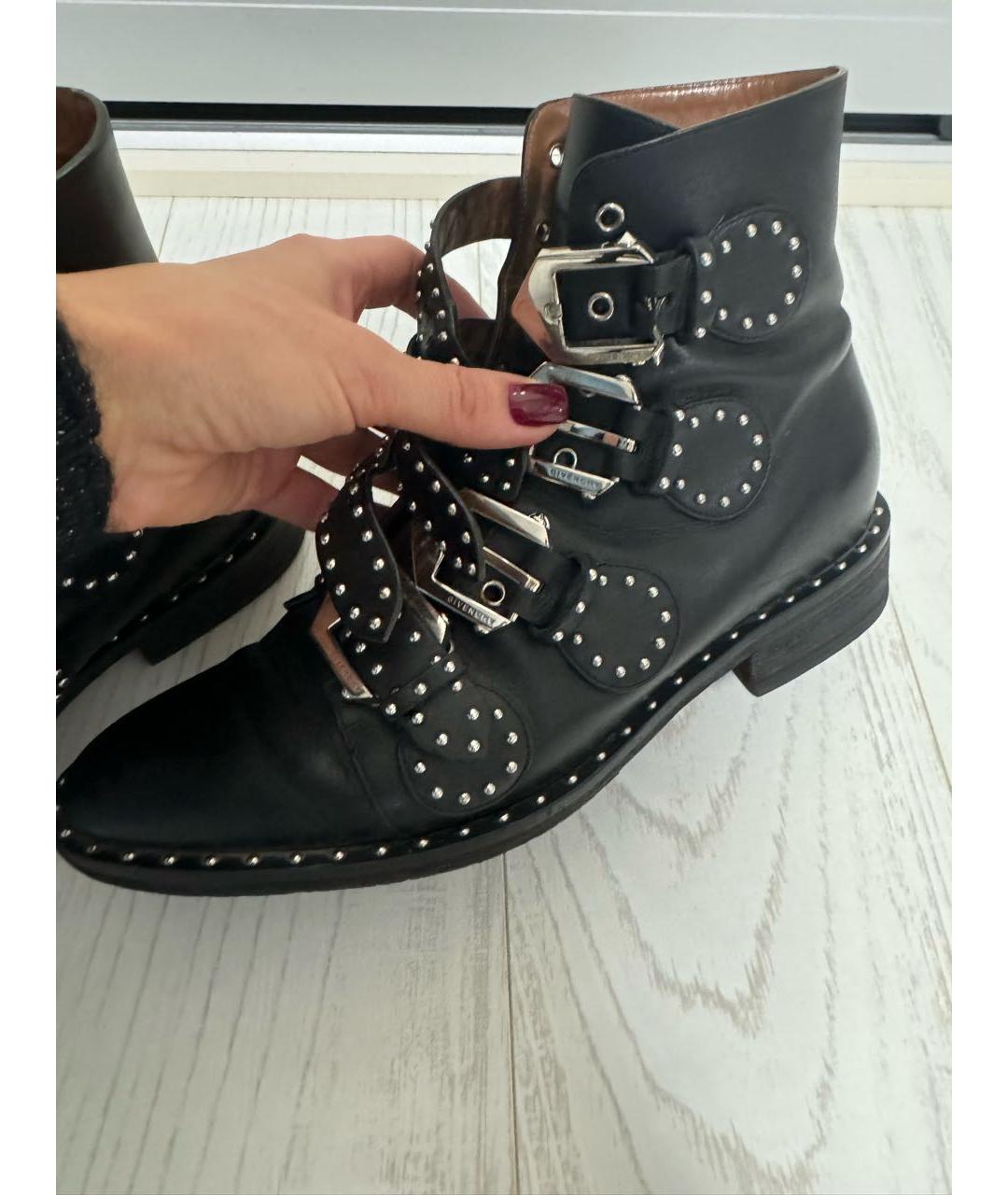 GIVENCHY Черные замшевые ботинки, фото 4