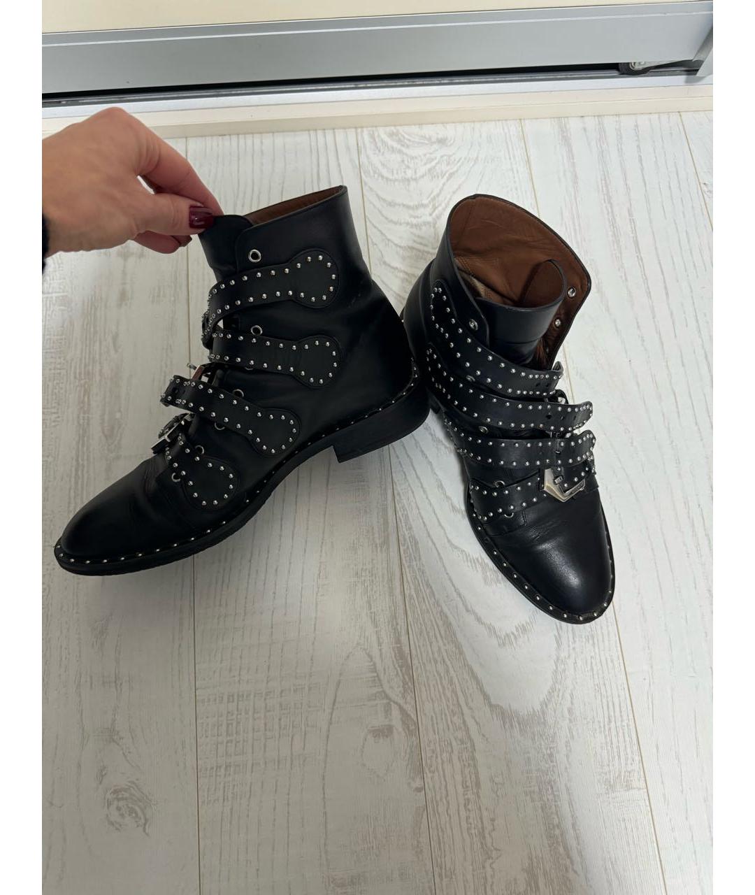 GIVENCHY Черные замшевые ботинки, фото 8