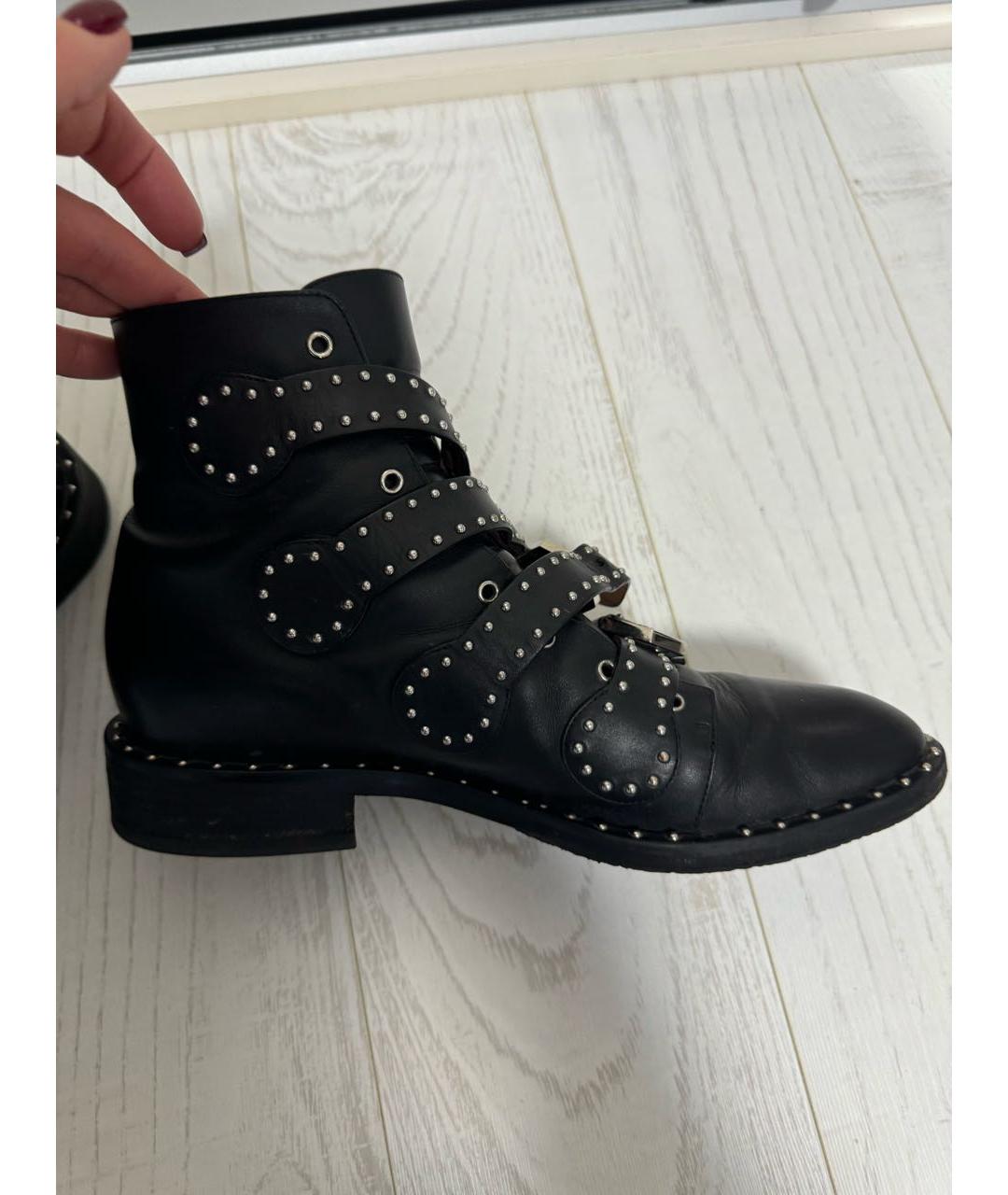 GIVENCHY Черные замшевые ботинки, фото 9