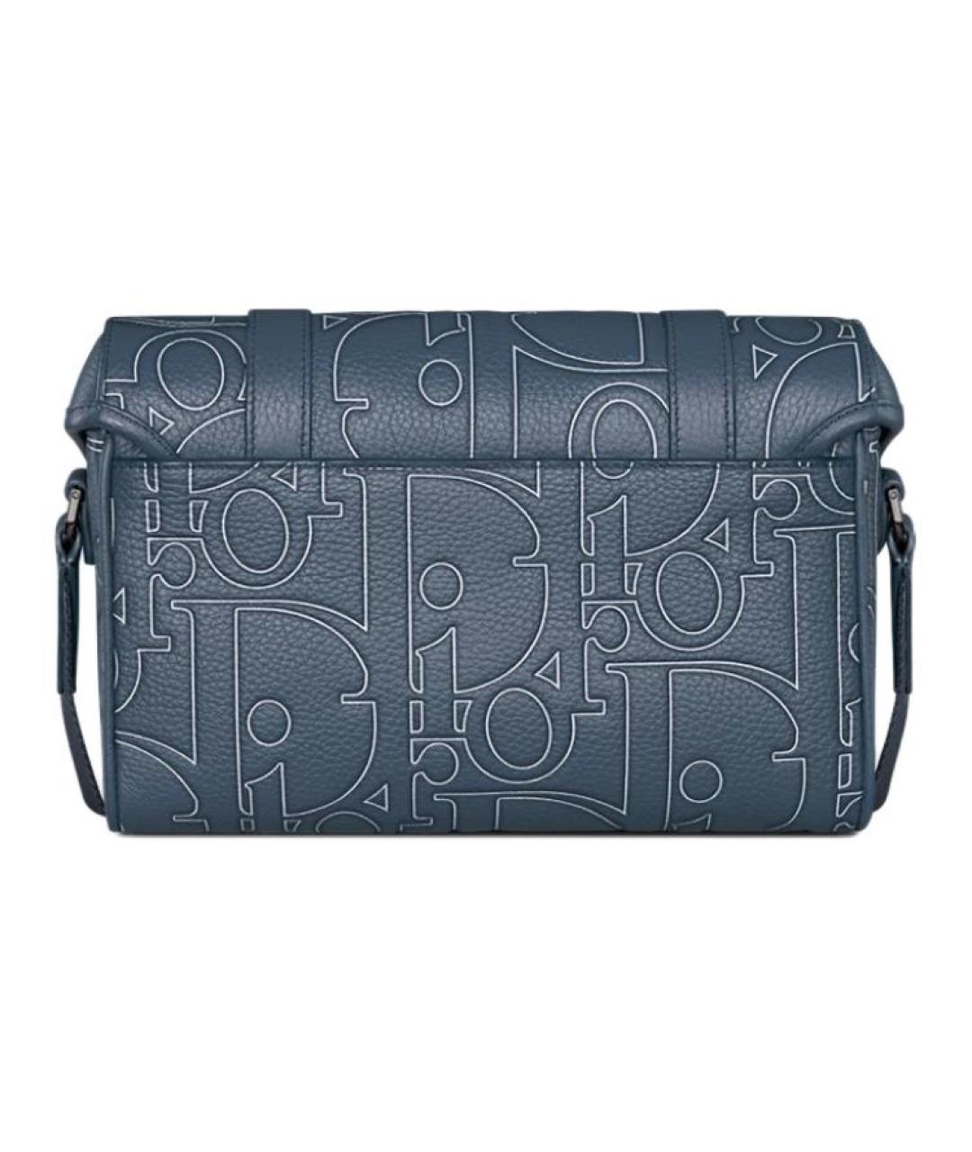 CHRISTIAN DIOR Синяя сумка на плечо, фото 3