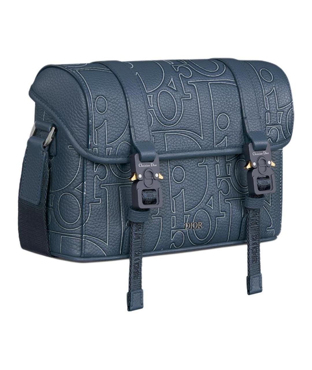 CHRISTIAN DIOR Синяя сумка на плечо, фото 2