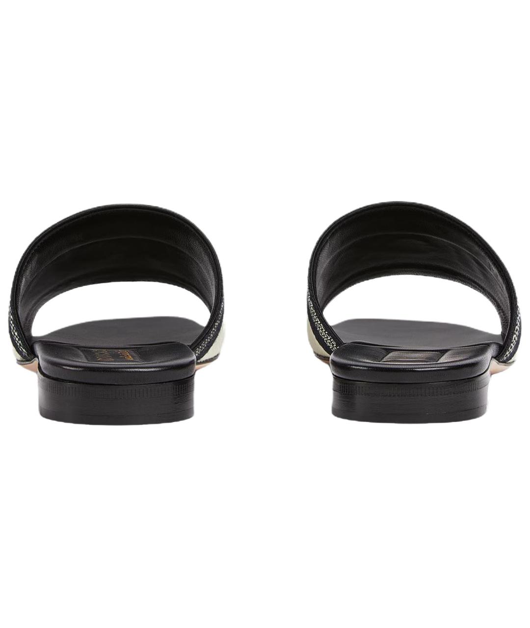 GUCCI Черные шлепанцы, фото 3