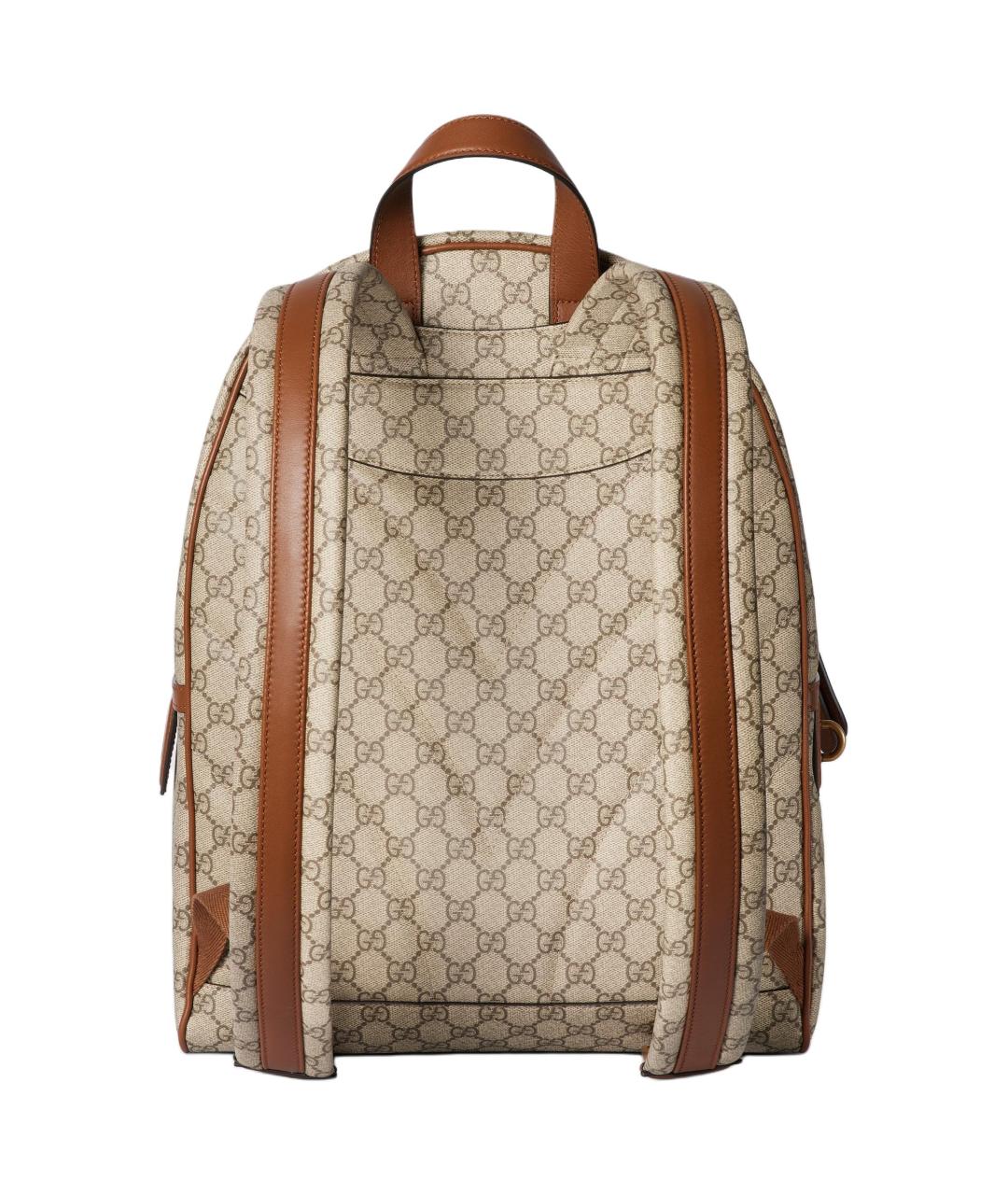 GUCCI Коричневый рюкзак, фото 4