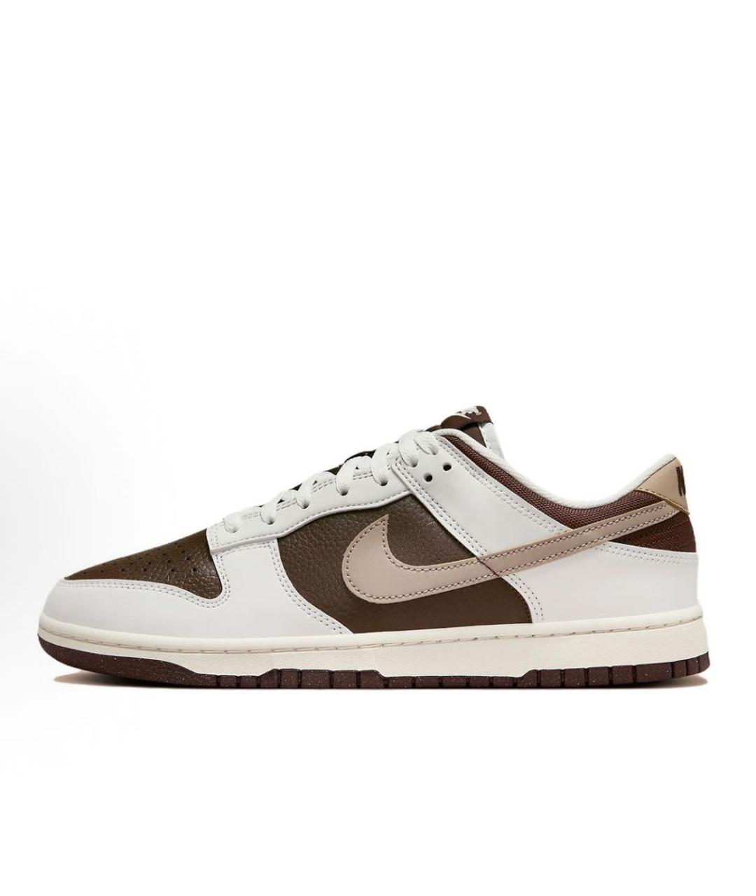 NIKE Коричневые кожаные кроссовки, фото 9