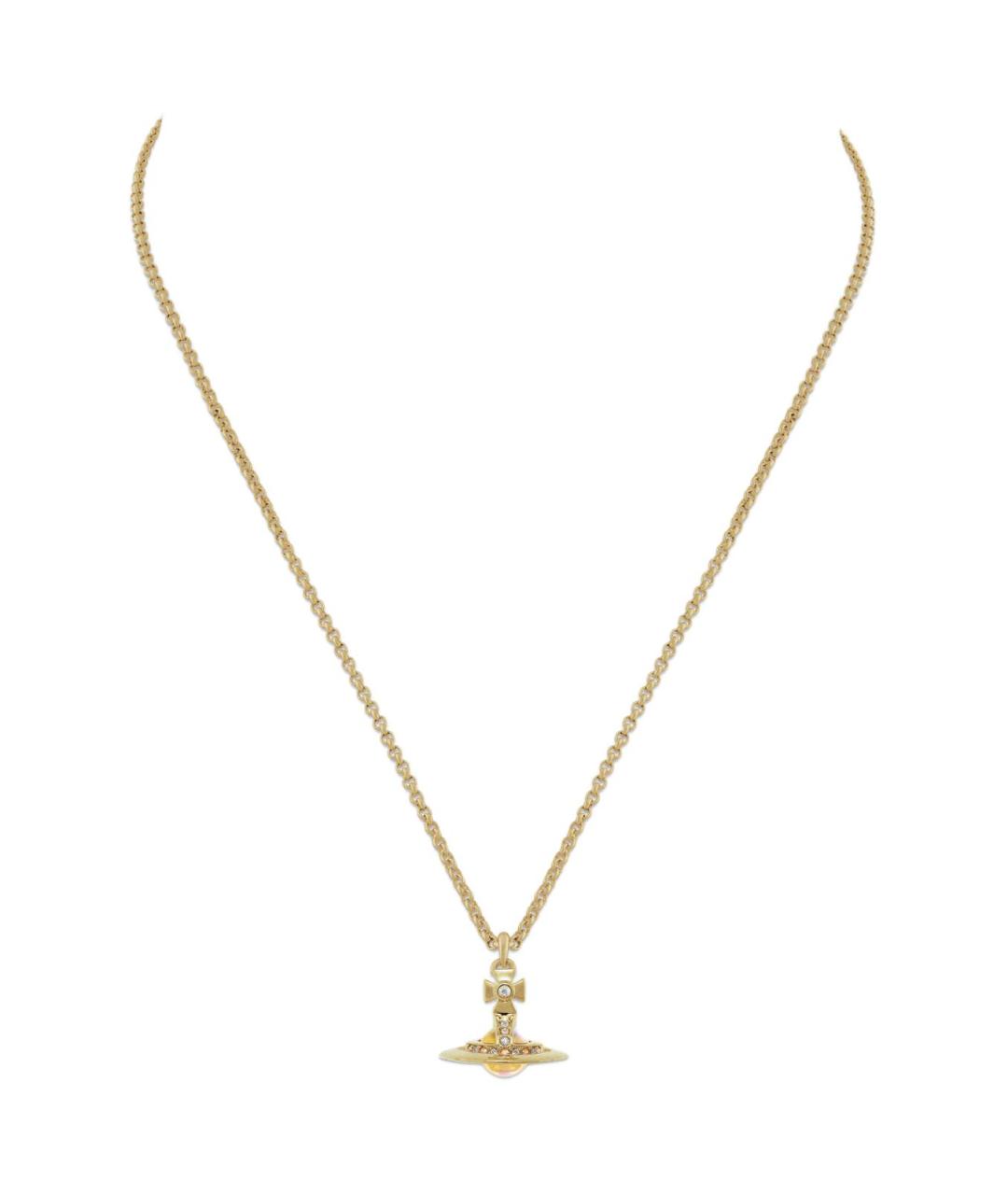 VIVIENNE WESTWOOD Золотое колье, фото 2