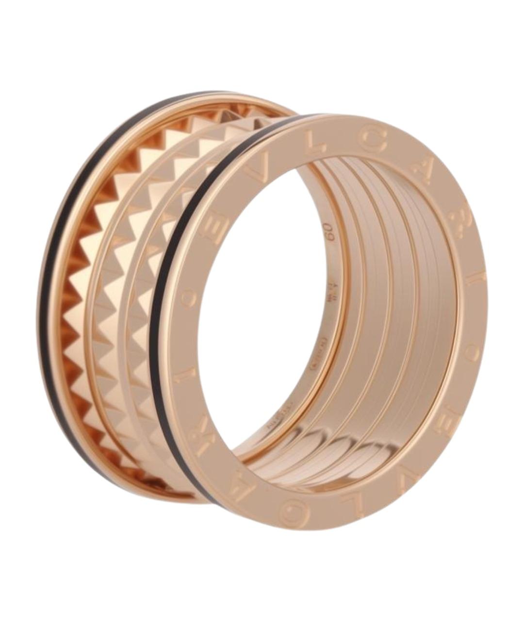 BVLGARI Золотое кольцо из розового золота, фото 1