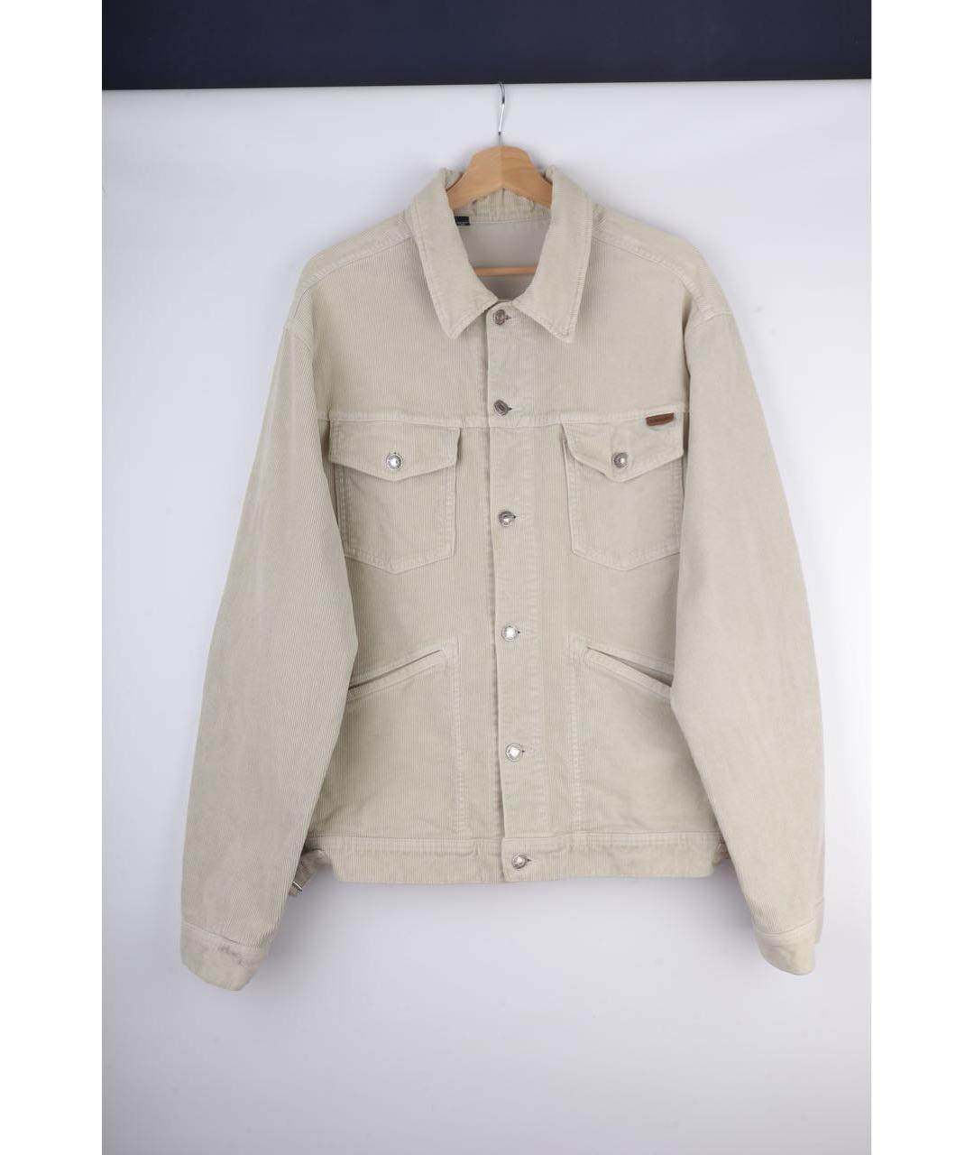 TOM FORD Бежевая хлопковая куртка, фото 9
